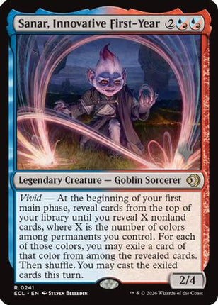Sanar, Innovative First-Year [Promo Pack: Lorwyn Eclipsed]