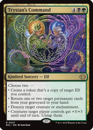 Trystan's Command [Promo Pack: Lorwyn Eclipsed] Foil