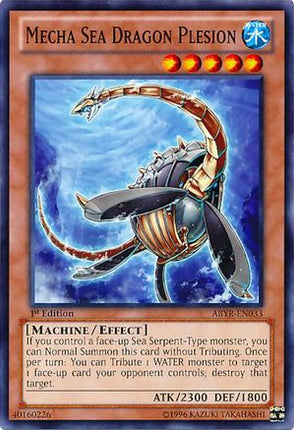 Mecha Sea Dragon Plesion (Common / Short Print) [ABYR-EN033] Unlimited