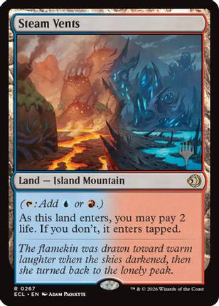 Steam Vents [Promo Pack: Lorwyn Eclipsed] Foil