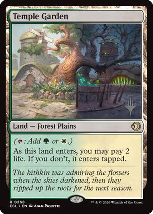 Temple Garden [Promo Pack: Lorwyn Eclipsed] Foil