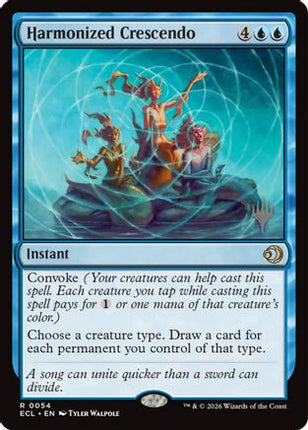 Harmonized Crescendo [Promo Pack: Lorwyn Eclipsed]