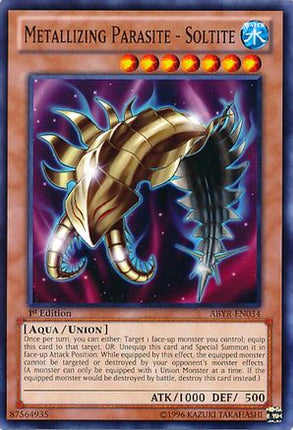 Metallizing Parasite - Soltite (Common / Short Print) [ABYR-EN034] Unlimited