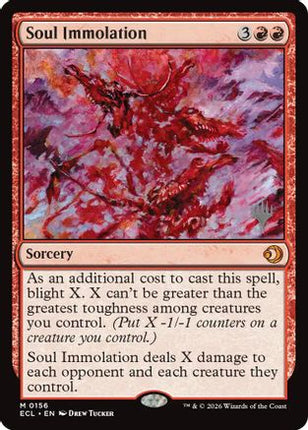 Soul Immolation [Promo Pack: Lorwyn Eclipsed] Foil