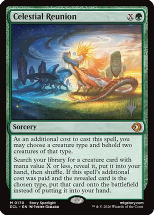 Celestial Reunion [Promo Pack: Lorwyn Eclipsed] Foil