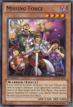 Missing Force (Common / Short Print) [ABYR-EN038] Unlimited
