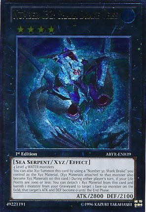Number C32: Shark Drake Veiss (UTR) (Ultimate Rare) [ABYR-EN039] Unlimited