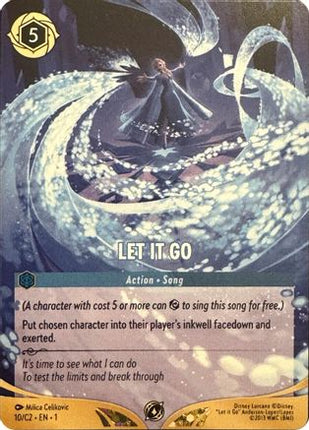 Let It Go (Disney Lorcana Challenge) (10) - Disney Lorcana Promo Cards