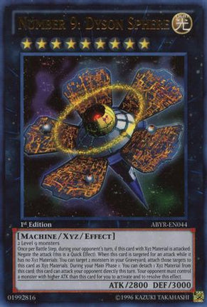 Number 9: Dyson Sphere (Ultra Rare) [ABYR-EN044] Unlimited