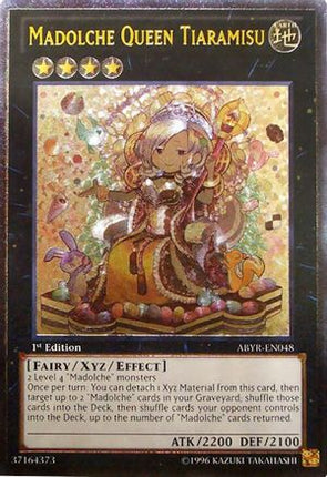 Madolche Queen Tiaramisu (UTR) (Ultimate Rare) [ABYR-EN048] 1st Edition