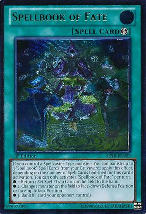 Spellbook of Fate (UTR) (Ultimate Rare) [ABYR-EN059] Unlimited