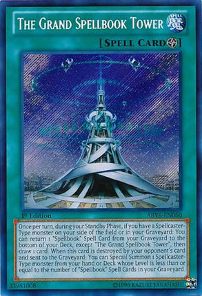 The Grand Spellbook Tower (Secret Rare) [ABYR-EN060] Unlimited