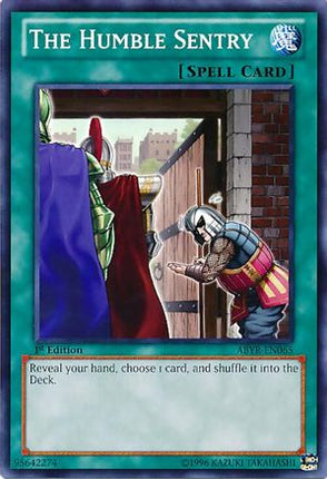 The Humble Sentry (Common / Short Print) [ABYR-EN065] 1st Edition