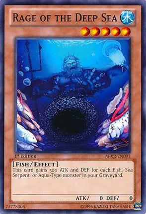 Rage of the Deep Sea (Common / Short Print) [ABYR-EN091] Unlimited