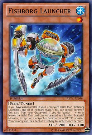 Fishborg Launcher (Common / Short Print) [ABYR-EN096] 1st Edition