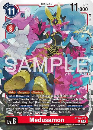 Medusamon [BT24-017] [Time Stranger] Foil