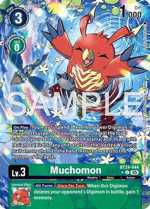 Muchomon (Box Topper) [BT24-044] [Time Stranger] Foil