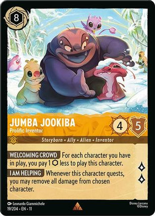 Jumba Jookiba - Prolific Inventor (19/204) - Winterspell Cold Foil