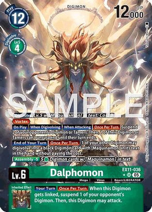 Dalphomon (Alternate Art) [EX11-036] [Dawn of Liberator] Foil