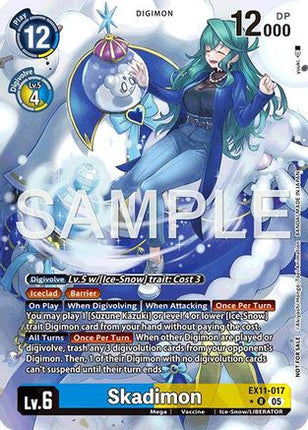 Skadimon (Alternate Art) (Box Topper) [EX11-017] [Dawn of Liberator] Foil