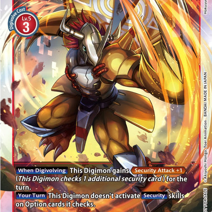 WarGreymon [BT1-025] (ST-11 Special Entry Pack) [Release Special Booster Promos]