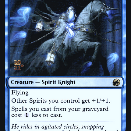 Patrician Geist [Innistrad: Midnight Hunt Promos] Prerelease Foil