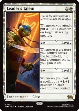 Leader's Talent [Teenage Mutant Ninja Turtles] Foil
