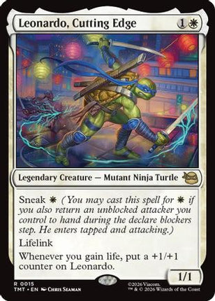 Leonardo, Cutting Edge [Teenage Mutant Ninja Turtles] Foil