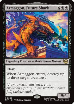 Armaggon, Future Shark [Teenage Mutant Ninja Turtles] Foil