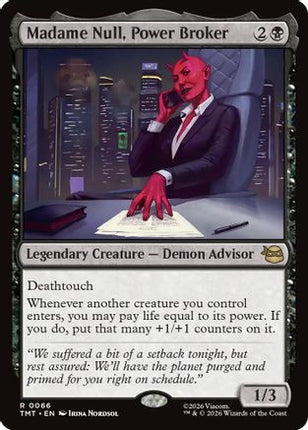 Madame Null, Power Broker [Teenage Mutant Ninja Turtles] Foil