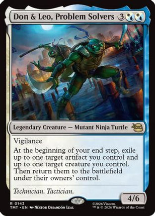 Don & Leo, Problem Solvers [Teenage Mutant Ninja Turtles] Foil