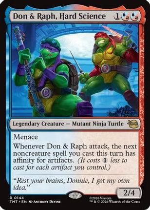 Don & Raph, Hard Science [Teenage Mutant Ninja Turtles] Foil