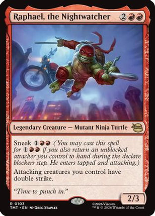 Raphael, the Nightwatcher [Teenage Mutant Ninja Turtles] Foil