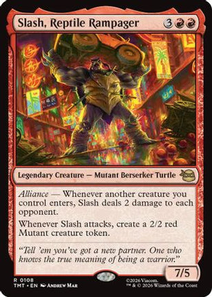 Slash, Reptile Rampager [Teenage Mutant Ninja Turtles] Foil