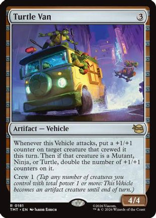 Turtle Van [Teenage Mutant Ninja Turtles] Foil