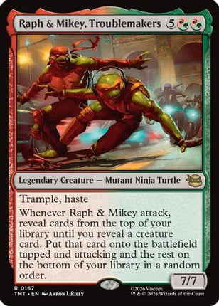 Raph & Mikey, Troublemakers [Teenage Mutant Ninja Turtles] Foil