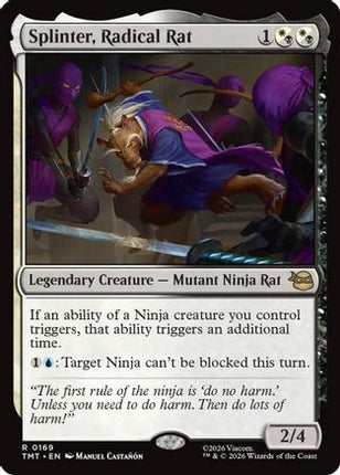Splinter, Radical Rat [Teenage Mutant Ninja Turtles] Foil