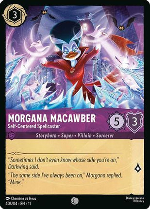 Morgana Macawber - Self-Centered Spellcaster (40/204) - Winterspell