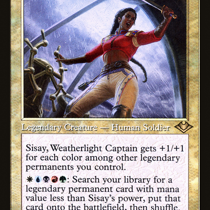 Sisay, Weatherlight Captain (Retro) [Modern Horizons 1 Timeshifts]