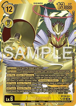 Jupitermon (Rare Pull) [BT24-101] [Time Stranger] Foil