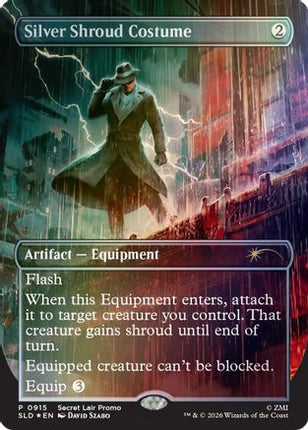 Silver Shroud Costume [Secret Lair Drop Series] Foil