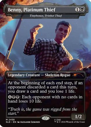 Benny, Platinum Thief - Tinybones, Trinket Thief [Secret Lair Drop Series] Foil