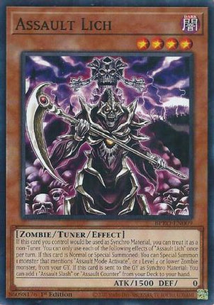 Assault Lich [BPRO-EN009] Common / Short Print 1st Edition