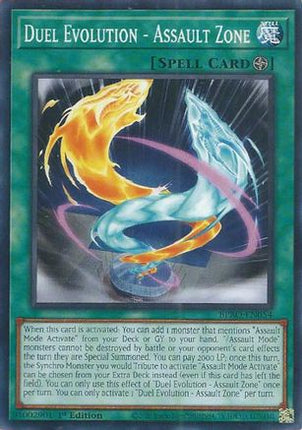Duel Evolution - Assault Zone [BPRO-EN054] Common / Short Print 1st Edition