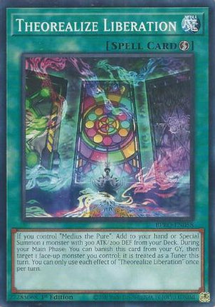 Theorealize Liberation [BPRO-EN058] Common / Short Print 1st Edition