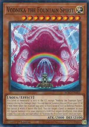 Vodnika the Fountain Spirit [BPRO-EN085] Common / Short Print 1st Edition
