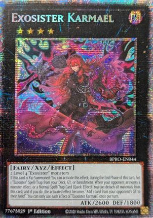 Exosister Karmael  [BPRO-EN044] Starlight Rare 1st Edition