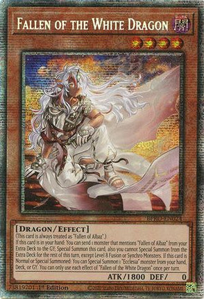 Fallen of the White Dragon  [BPRO-EN024] Starlight Rare 1st Edition