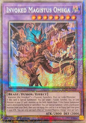 Invoked Magistus Omega  [BPRO-EN100] Starlight Rare 1st Edition