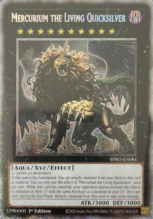 Mercurium the Living Quicksilver  [BPRO-EN084] Starlight Rare 1st Edition